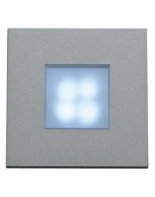 Spot carré encastrable led bleu Mini frame