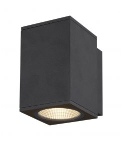 ENOLA, applique extérieure, carré, modele M, anthracite, LED 10W, 3000K/4000K, IP65