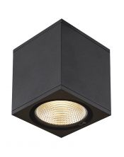 ENOLA, plafonnier extérieur, carré, M, anthracite, LED, 10W, 3000K/4000K, IP65