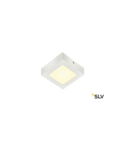 SENSER 12, plafonnier intérieur, carré, blanc mat, LED, 8,2W, 3000K, variable Triac