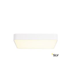 MEDO 60, plafonnier intérieur slv, carré, blanc, LED 39W, 3000K, variable Dali