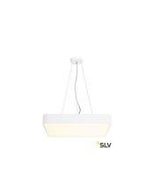 MEDO 60, plafonnier intérieur slv, carré, blanc, LED 39W, 3000K, variable Dali