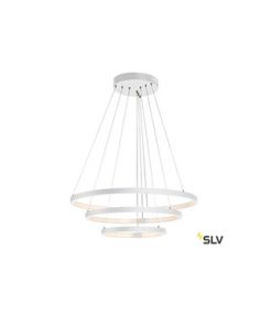 suspension intérieure blanche mat ONE TRIPLE, LED 65W, 3000/4000K, variable Dali