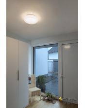 LIPSY 40, Drum, applique et plafonnier intérieur, blanc, LED 18W, 3000/4000K, variable Dali