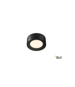 FERA 25, plafonnier intérieur noir mat, LED 19,5W en 3000/4000K, variable Dali