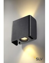 applique extérieure anthracite MANA OUT LED, 12W, 3000K, IP65, variable Triac