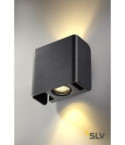 applique extérieure anthracite MANA OUT LED, 12W, 3000K, IP65, variable Triac