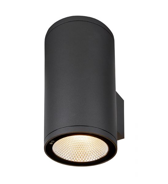 ENOLA, applique extérieure ronde, anthracite, LED 53W, grand modele en 3000K/4000K, IP65, up/down