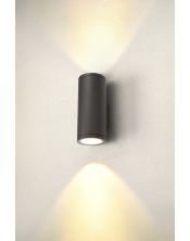 ENOLA, applique extérieure ronde, anthracite, LED 53W, grand modele en 3000K/4000K, IP65, up/down