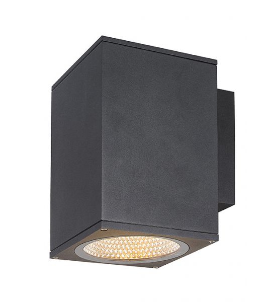 ENOLA, applique extérieure carré, modele L, anthracite, LED 35W, 3000K/4000K