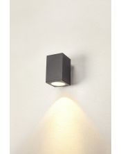 ENOLA, applique extérieure carré, modele L, anthracite, LED 35W, 3000K/4000K