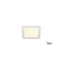 encastré de plafond intérieur carré SENSER 18, blanc mat, LED 9.7W, 3000K