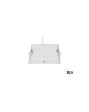 encastré de plafond intérieur carré SENSER 18, blanc mat, LED 9.7W, 3000K