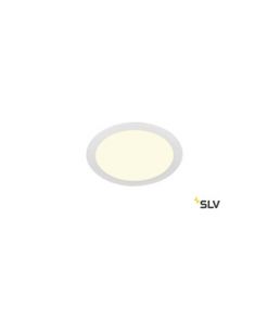 SENSER 24, encastré de plafond intérieur rond blanc mat, LED 12.5W, 3000K