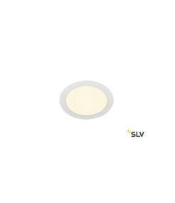 SENSER 18 SLV, encastré de plafond intérieur Rond blanc mat, LED 9.7W, 3000K