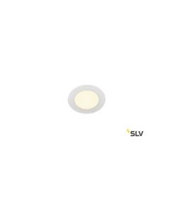 SENSER 12, encastré de plafond intérieur rond SLV, blanc mat, LED 6W, 3000K