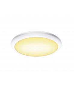 RUBA, applique et plafonnier extérieur, blanc, LED, 22W, 3000/4000K, interrupteur CCT