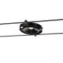 DURNO, spot pour câble tendu T.B.T. TENSEO, intérieur, noir, LED, 6W, 2700K