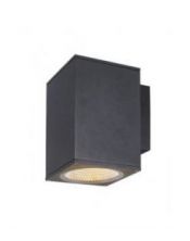 ENOLA, applique extérieure carré, modele L, anthracite, LED 35W, 3000K/4000K