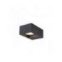 ESKINA FRAME, applique extérieure, simple, anthracite, LED, 15W, 3000/4000K, interrupteur CCT, IP65