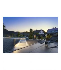 ESKINA FRAME, borne extérieure, simple, anthracite, LED, 15W, 3000/4000K, interrupteur CCT, IP65