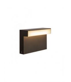 L-LINE OUT 30, borne extérieure, anthracite, LED, 11,5W, 3000/4000K, interrupteur CCT, IP65