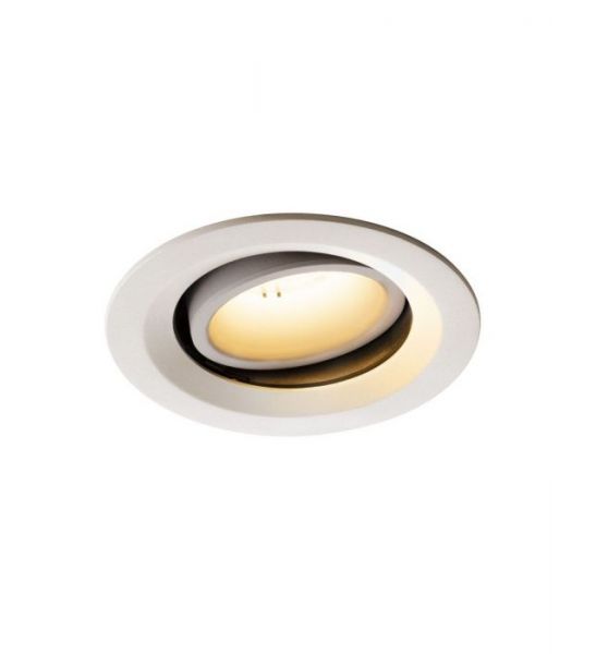 NUMINOS, encastré de plafond intérieur, 20°, blanc, LED, 2700K, orientable