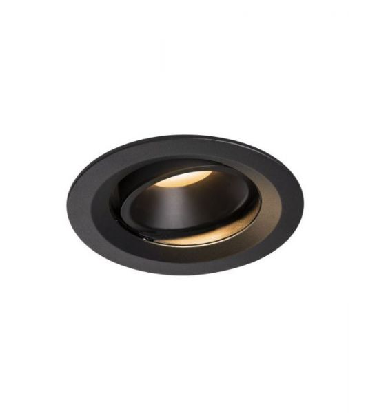 NUMINOS, encastré de plafond intérieur, 20°, noir, LED, 2700K, orientable