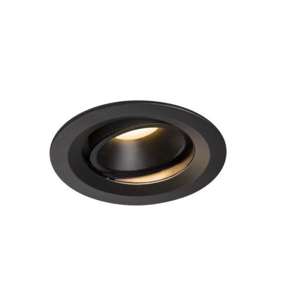 NUMINOS, encastré de plafond intérieur, 20°, noir, LED, 3000K, orientable