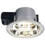 Rapido 2 x 26 w incl. ballast electronique osram gris argent