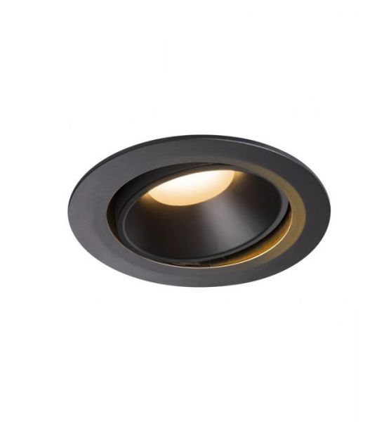 NUMINOS, encastré de plafond intérieur, 40°, noir, LED, 2700K, orientable