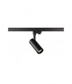 NUMINOS, spot pour rail 3 allumages, intérieur, 24°, noir, LED, 10,42W, 2700K, variable Triac