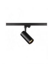 NUMINOS, spot pour rail 3 allumages, intérieur, 24°, noir, LED, 20,1W, 2700K, variable Triac