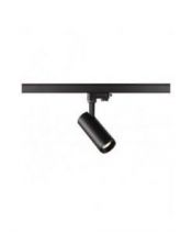 NUMINOS, spot pour rail 3 allumages, intérieur, 36°, noir, LED, 10,42W, 3000K, variable Triac