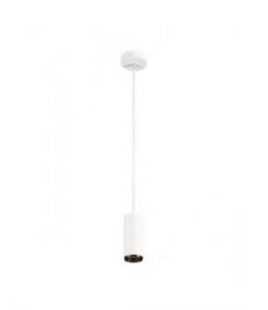 NUMINOS, suspension intérieure, 24°, blanc/noir, LED, 10,42W, 2700K, variable Triac