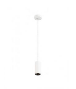 NUMINOS, suspension intérieure, 24°, blanc/noir, LED, 10,42W, 3000K, variable Triac