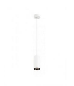 NUMINOS, suspension intérieure, 24°, blanc/noir, LED, 20,1W, 3000K, variable Triac