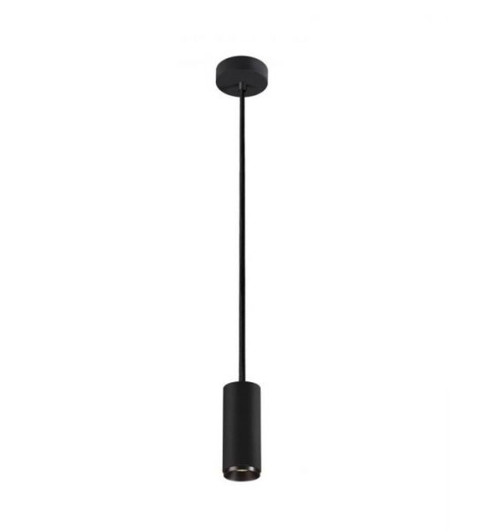 NUMINOS, suspension intérieure, 60°, noir, LED, 10,42W, 4000K, variable Dali