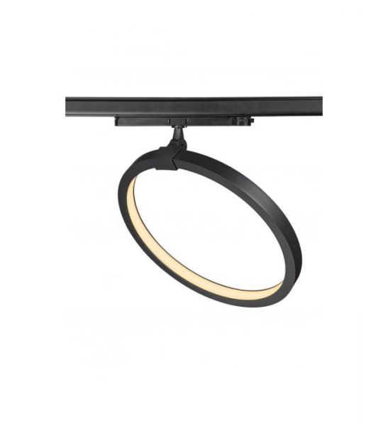 ONE 40 TRACK, spot pour rail 3 allumages, intérieur, noir, LED, 15,2W, 3000K, variable Dali