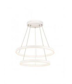 ONE DOUBLE, suspension intérieure, up/down, blanc, LED, 55W, 3000/4000K, interrupteur CCT, variable Dali