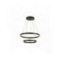 ONE DOUBLE, suspension intérieure, up/down, noir, LED, 35W, 2700/3000K, interrupteur CCT, variable Triac