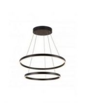 ONE DOUBLE, suspension intérieure, up/down, noir, LED, 55W, 3000/4000K, interrupteur CCT, variable Dali