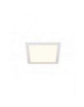 SENSER 24, encastré de plafond intérieur, carré, blanc, LED, 4000K