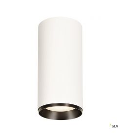 NUMINOS® XL, plafonnier int, 24°, blanc/noir, LED, 36W, 4000K, variable Dali