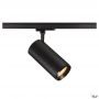 NUMINOS® XL, spot rail 3 all int, 60°, noir, LED, 36W, 2700K, variable Dali