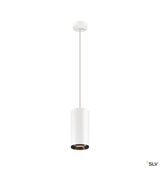 NUMINOS® XL, suspension int, 36°, blanc/noir, LED, 36W, 2700K, variable Dali