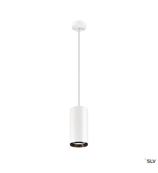 NUMINOS® XL, suspension int, 24°, blanc/noir, LED, 36W, 4000K, variable Dali