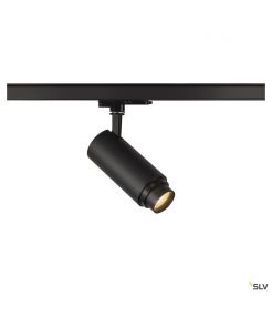 NUMINOS® ZOOM M, spot rail 3 all int, 15°, noir, LED, 20W, 2700K, variable Dali