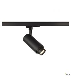 NUMINOS® ZOOM M, spot rail 3 all int, 15°, noir, LED, 20W, 4000K, variable Dali