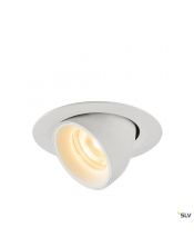 NUMINOS® GIMBLE XS, encastré de plafond intérieur, 40°, blanc, LED, 7W, 3000K